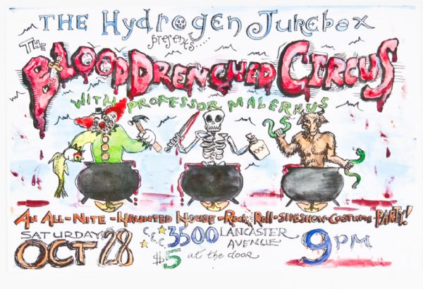 Blood Drenched Circus at The Hyrdrogen Jukebox
